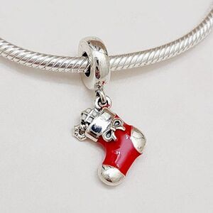 Pandora Festive Stocking Dangle Charm